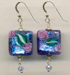 Monet Square Bead Earrings